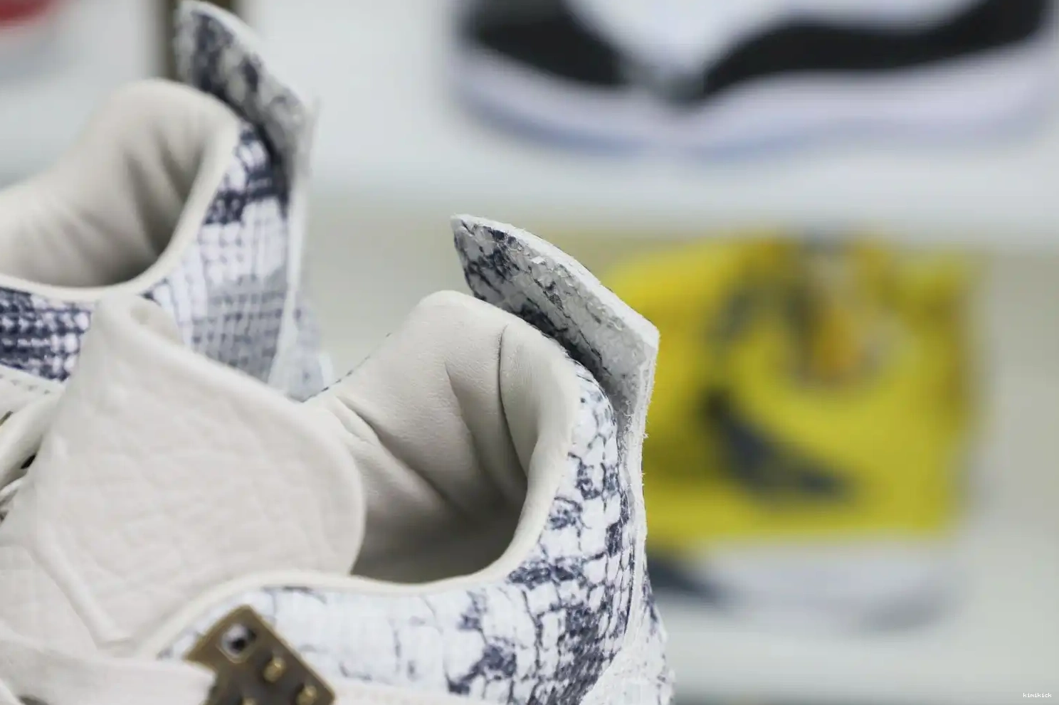 Jordan 4 snakeskin Air Jordan retro Kimikick 0620